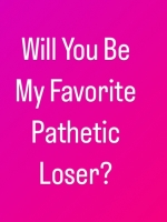 Will You Be My Favorite Pathetic Loser cover image
