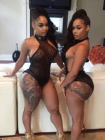 Ebony Goddess Twins